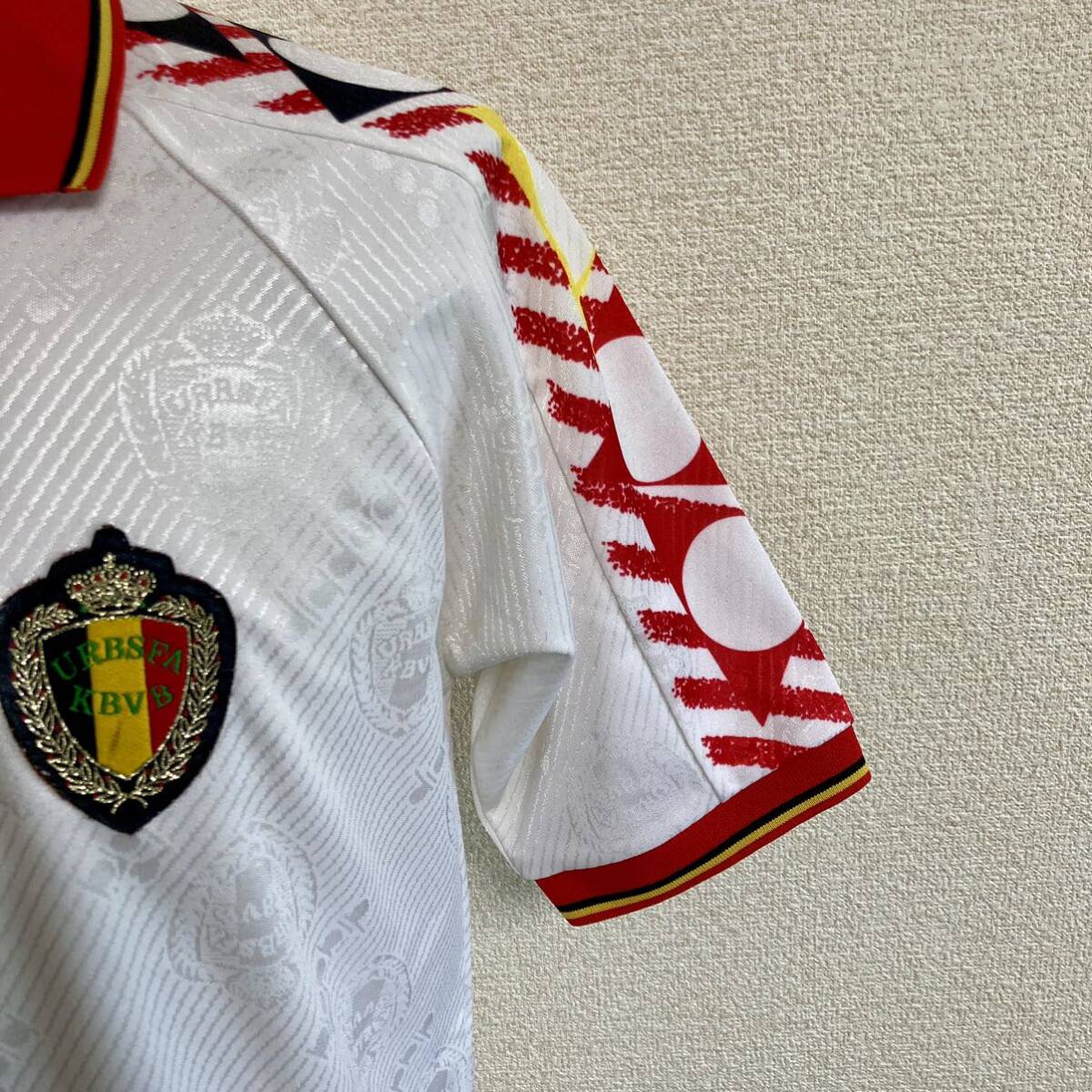 ベルギー 代表 diadora ディアドラ 1994 ユニフォーム シーフォ プロドーム アザール クルトワ デブライネ メルテンス ルカク コンパニ ベルギー 代表 diadora ディアドラ 1994 ユニフォーム シーフォ プロドーム アザール クルトワ デブライネ メルテンス ルカク コンパニ