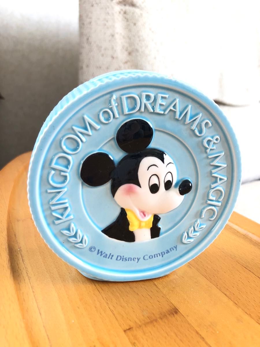 東京ディズニーランド Disney 陶器 貯金箱 ミッキー レトロ 東京ディズニーランド Disney 陶器 貯金箱 ミッキー レトロ