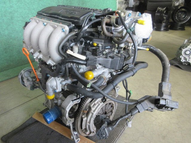 9kurudepa H25年 フィット DBA-GE6 EG E/G エンジン L13A-484 [ZNo:06001941]_画像6
