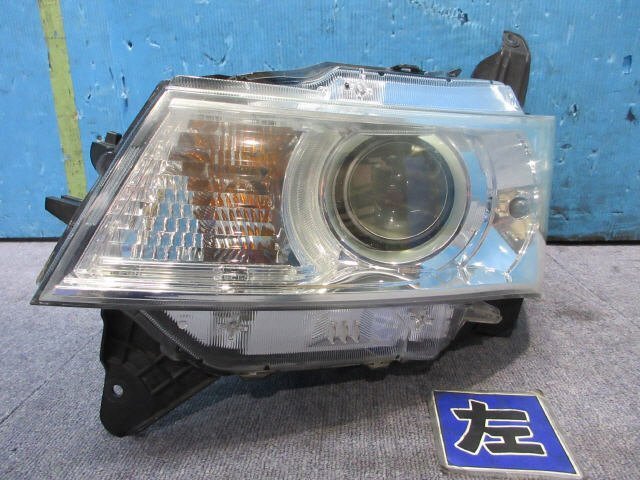 7kurudepa ルークス DBA-ML21S 左 ヘッド ランプ ライト 02260-4A00K ＨＩＤ KOITO 100-59207 [ZNo:06002281] 165389_画像1