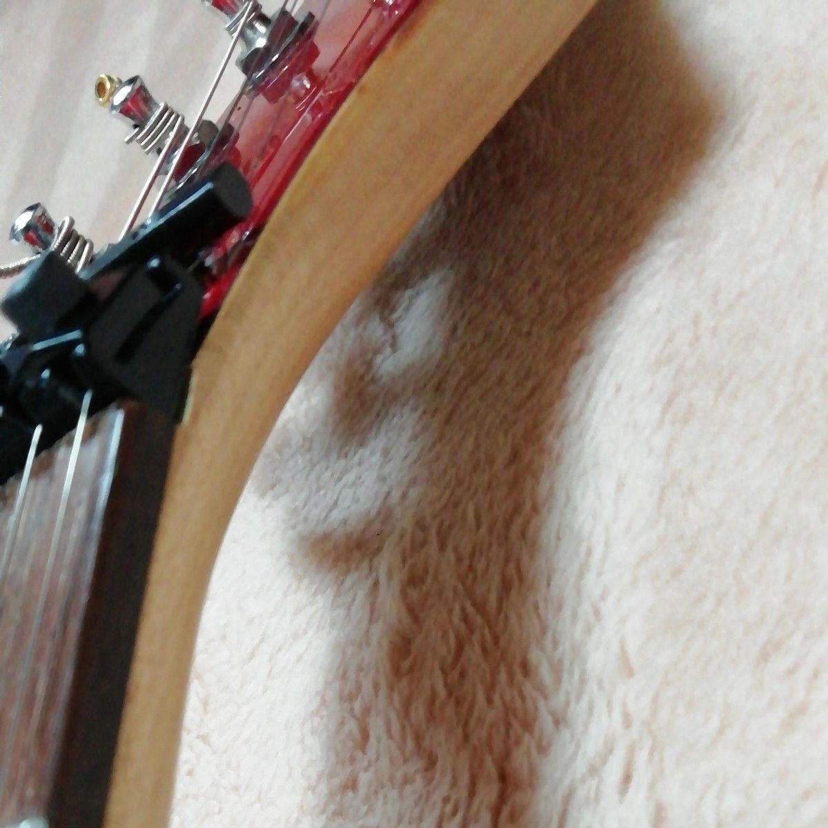 狂気な美品 Aria ProⅡ Stratocaster MA改造品フロイドローズタイプ エレキギター 致命傷あり