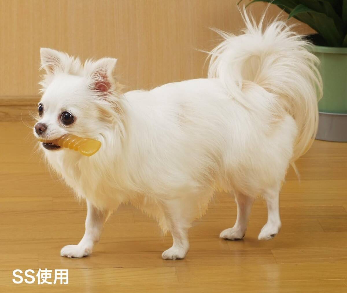 ペティオ (Petio) 犬用おもちゃ かんでるCORN ツイスト チキン風味 小型犬用 S サイズ_画像3