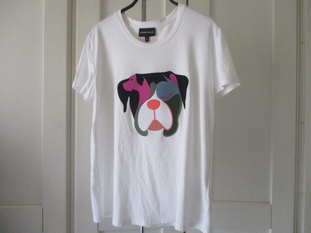 ◆エンポリオアルマーニ アップリケTシャツ ４２ 美品◆の画像1