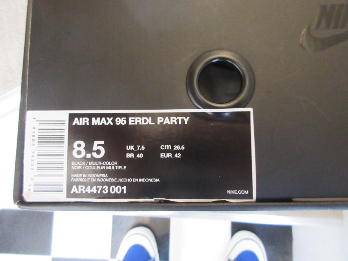 〇1000円～未使用 ナイキ NIKE AIR MAX 795 ERDL PARTY AR4473-001 スニーカー サイズ26.5cmの画像7