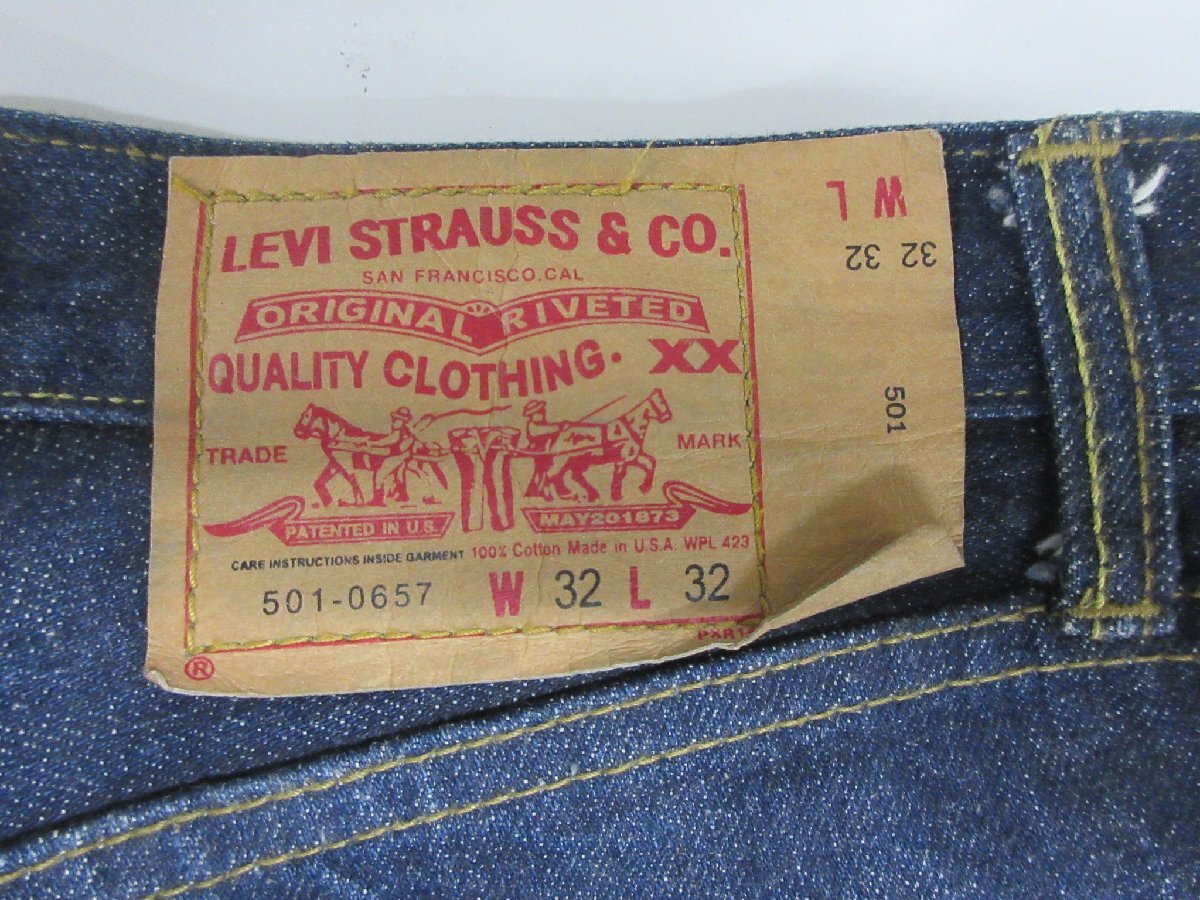 1000円～リーバイス LEVIS 90s 501 刻印501 デニムパンツ 501-4589　サイズ32_画像6