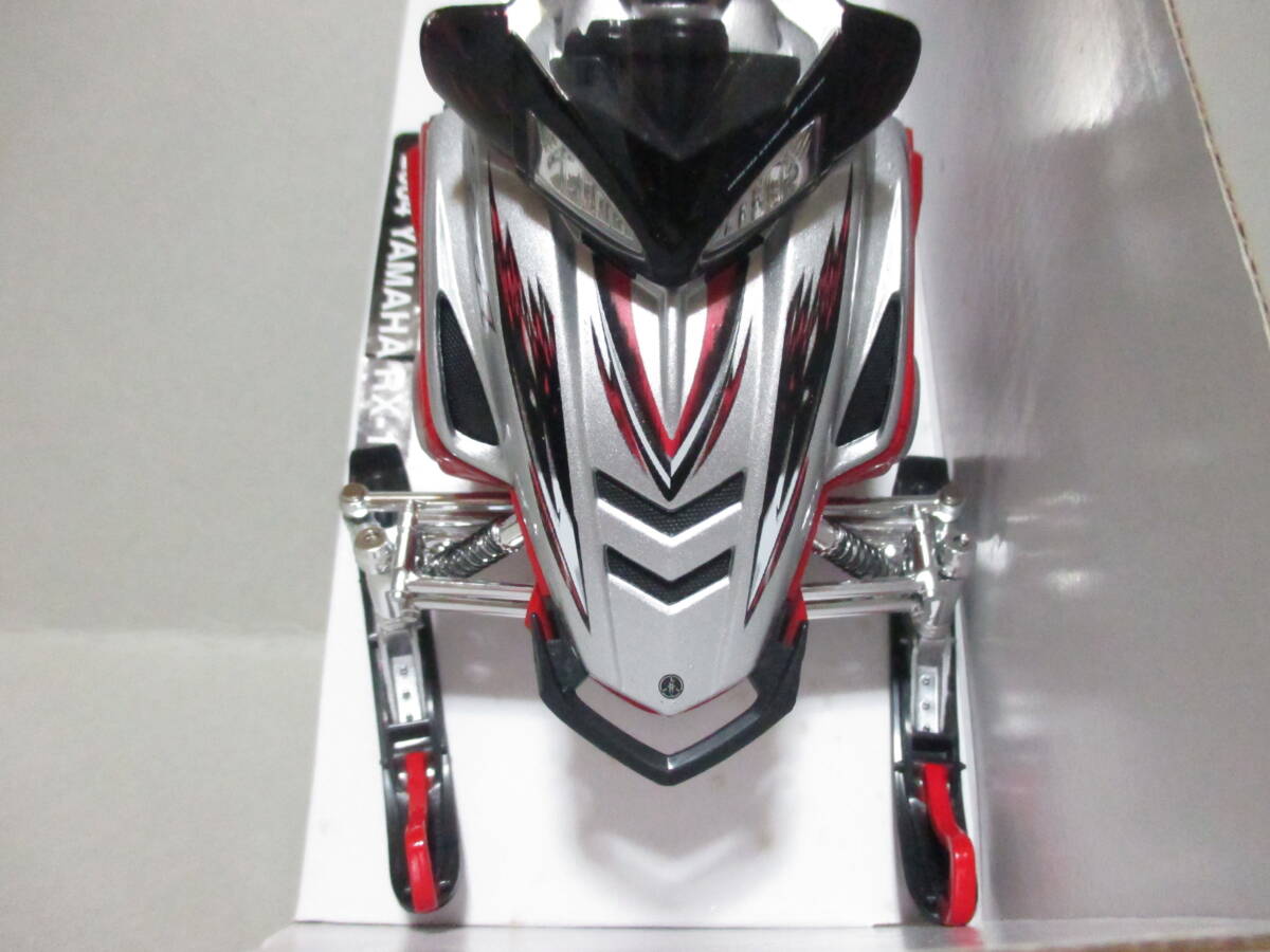 ニューレイ 1/12 ヤマハ RX-1 2004 赤 スノーモービル 模型 ミニカー ダイキャスト製 NewRay YAMAHA SNOW MOBILE アオシマ スカイネット_画像8