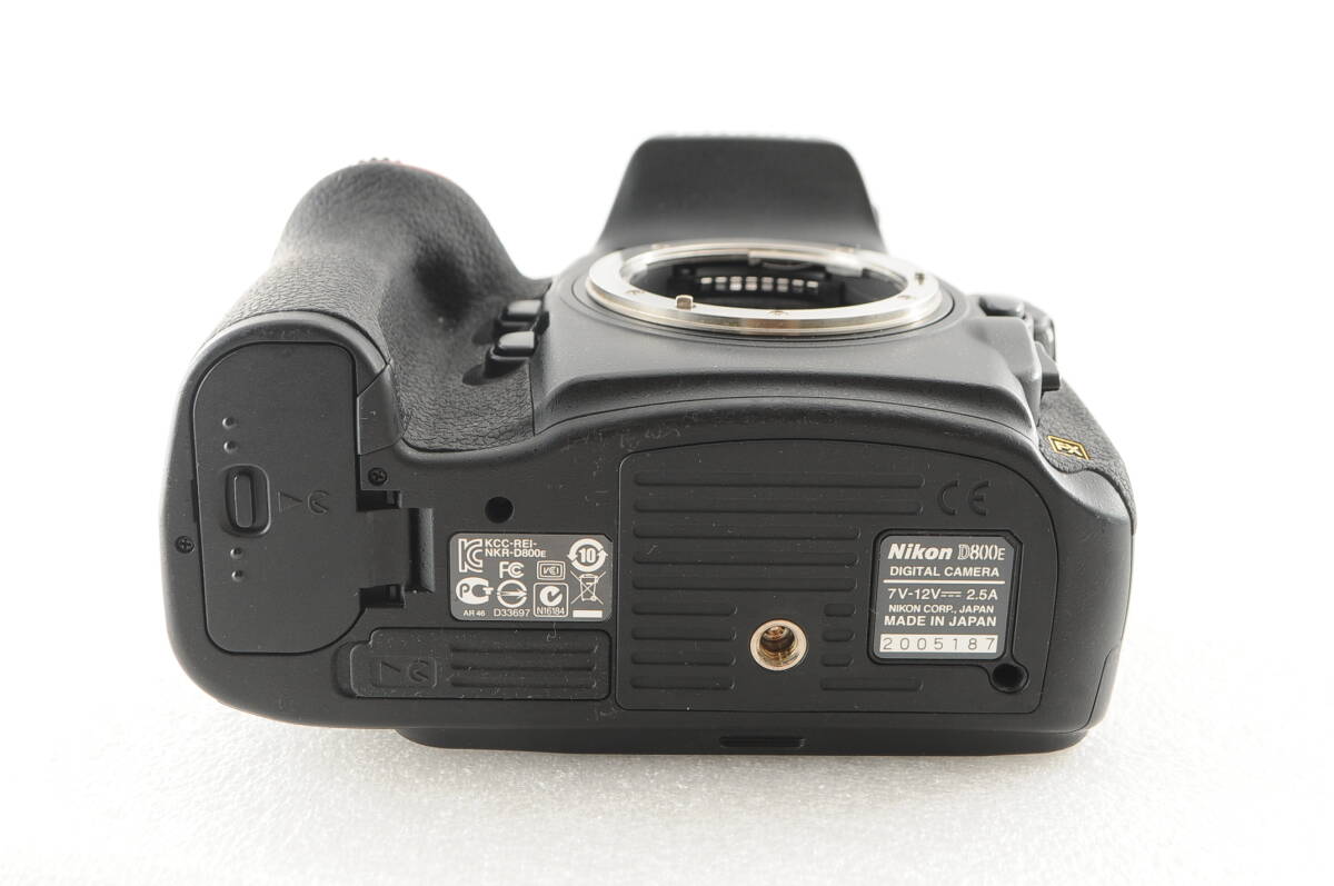 Nikon D800E ニコン デジタル一眼レフ ボディ ★動作確認済 美品 元箱説明書 付属品多数★_画像9