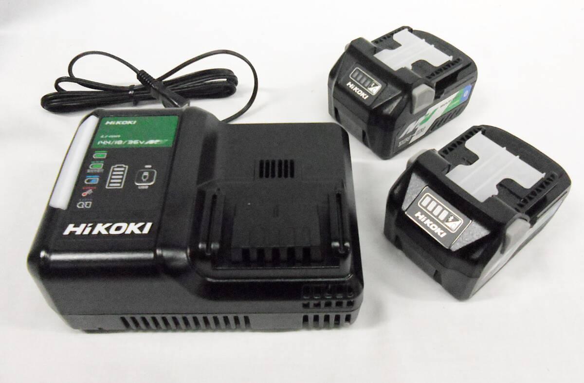 HiKOKI　36Vコードレスインパクトドライバー・WH36DC（2XPS）バッテリ2個モデル