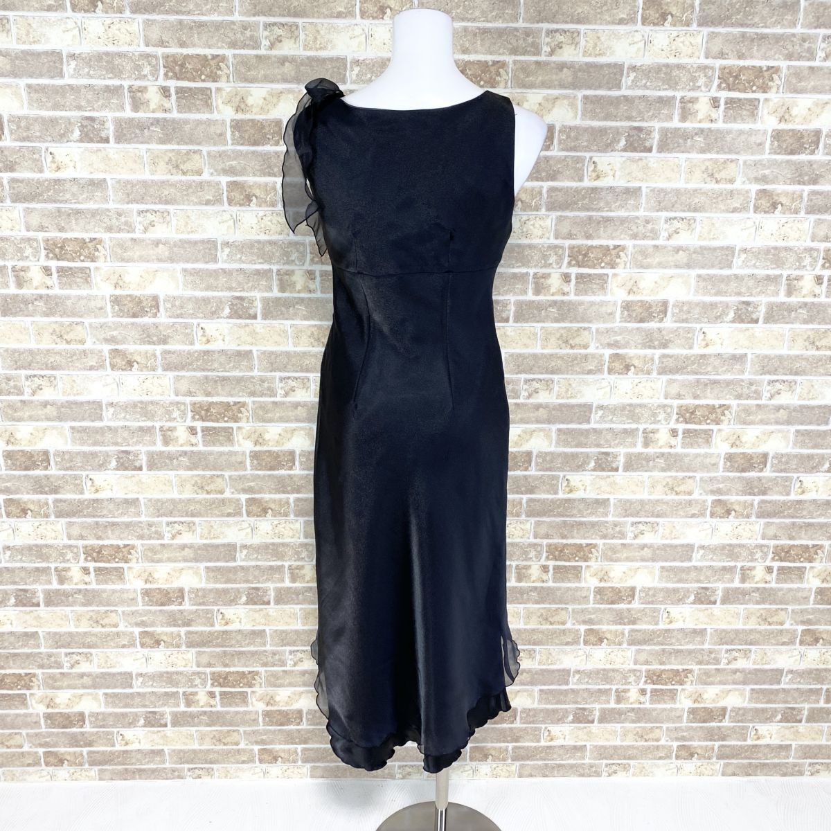 1 jpy dress ROSA Sera bi( stock ) One-piece 9AR black color dress kyabadore presentation Event used 4182