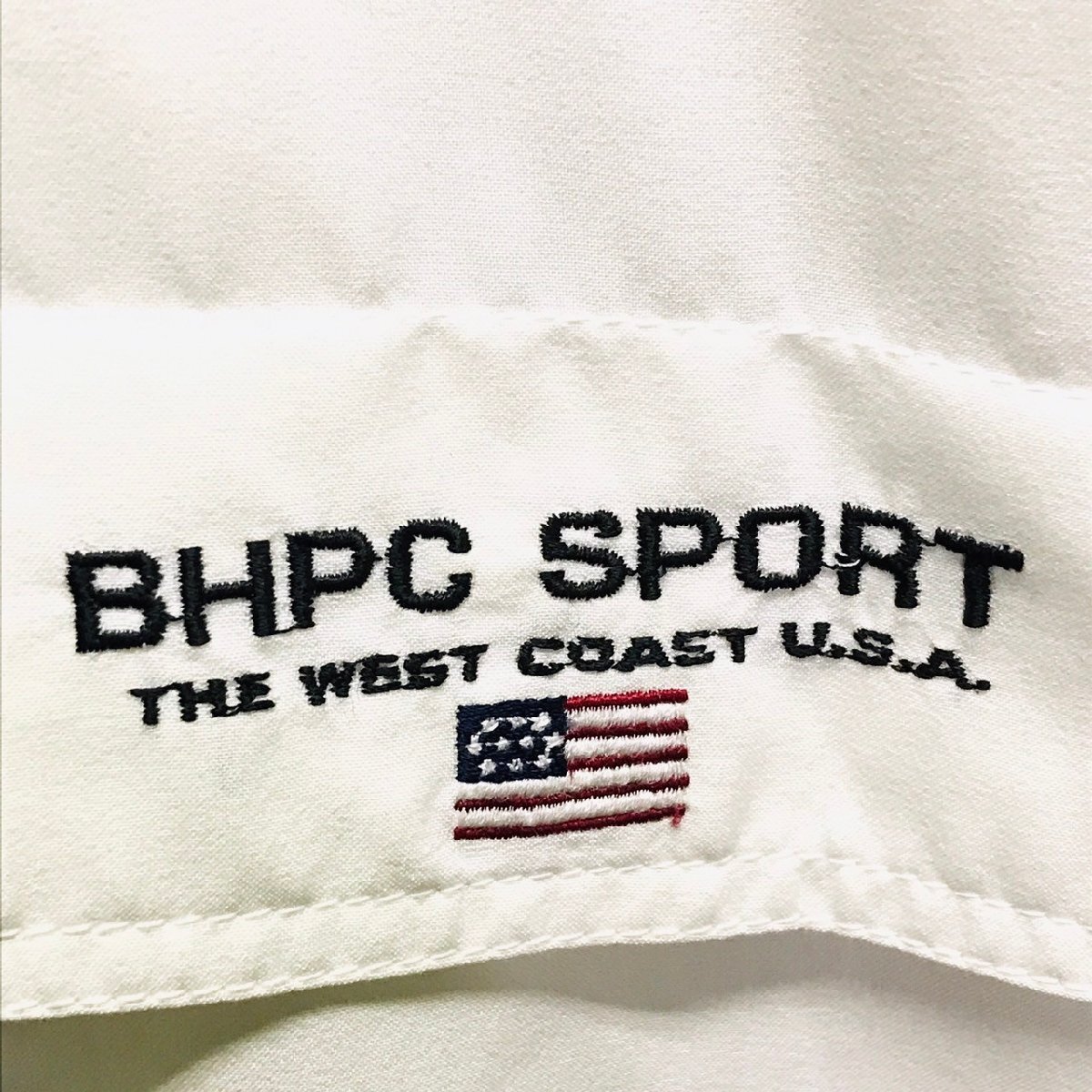 (^w^)b BEVERLY HILLS POLO CLUB ビバリーヒルズ ポロ クラブ 80s 90s ヴィンテージ BHPC SPORT ジャケット アウター アイボリー M 8870iE_画像8