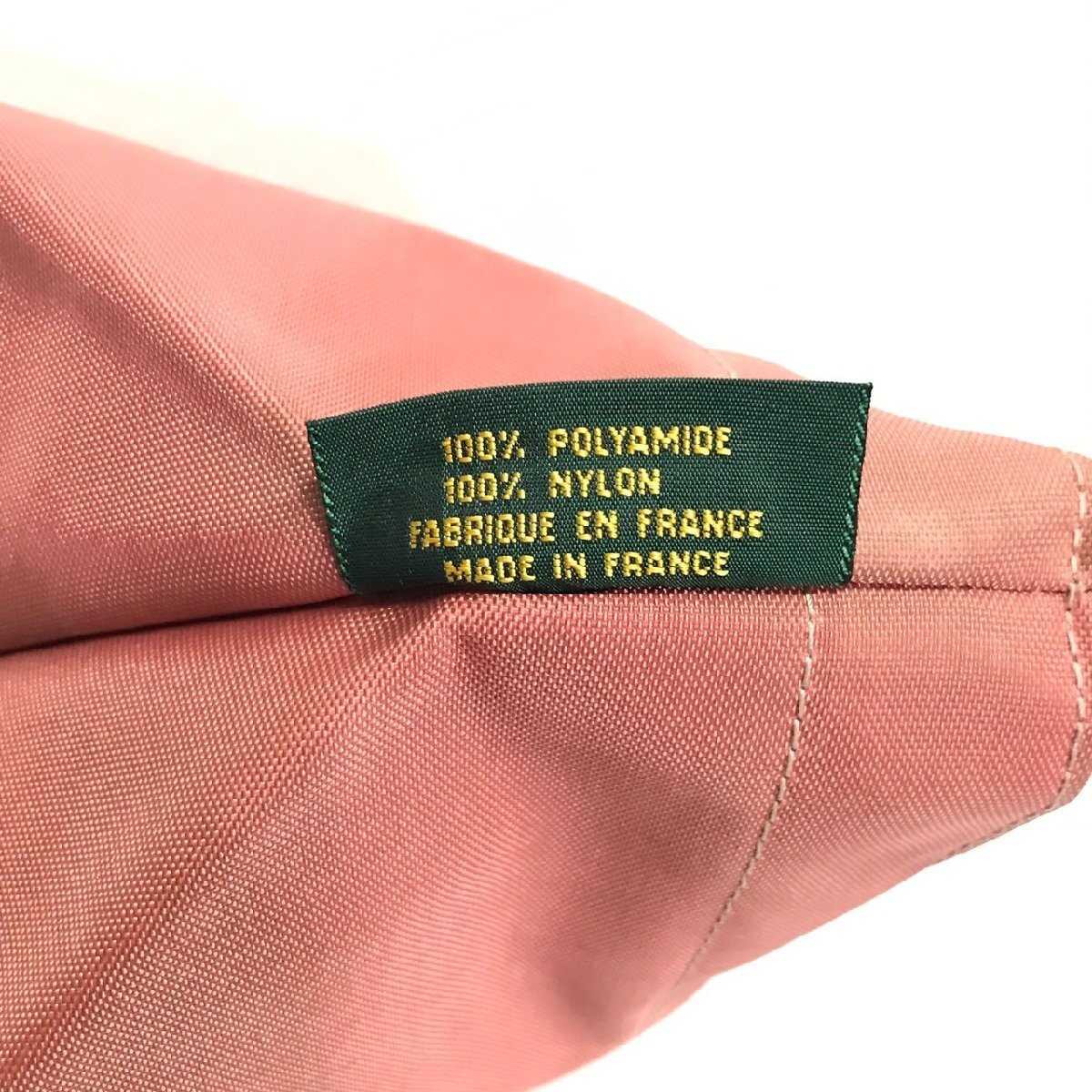 (^w^)b France made Herve Chapelier Herve Chapelier Mini tote bag bag bag BAG Zip top nylon boat type pink B0504iE