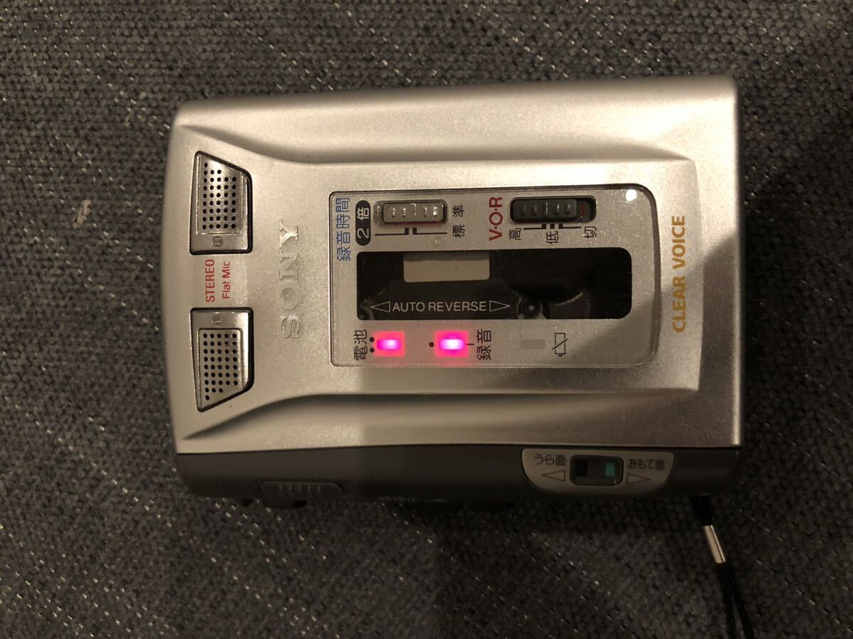 SONY カセットテープレコーダー TCS-60 新品コンディション　美品_画像6