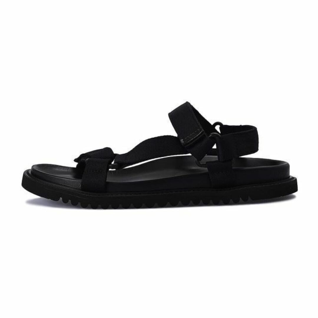 LUCA IACHINI ナイロンストラップ レザーサンダル EU43/28cm ブラック birkenstock teva universal nano universe beauty&youth 00-02_画像3