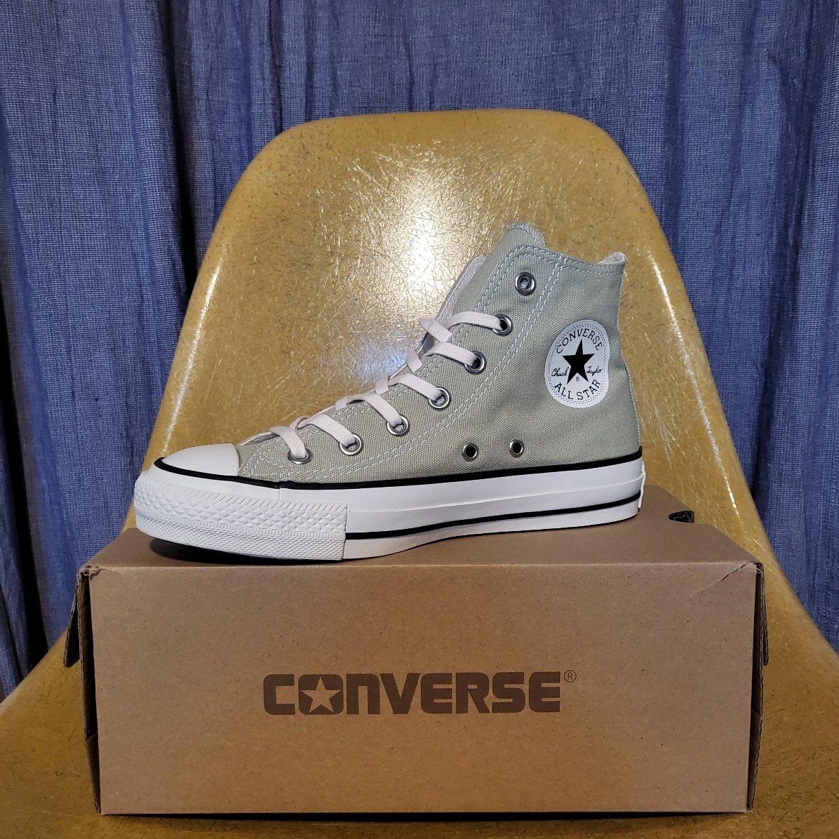 ★未使用★レア★コンバースハイアット★CONVERSE★NOKORIZOME★24cm★スニーカー★YOMOGIカラー★定価9900円★ユナイテッドアローズ★_画像1