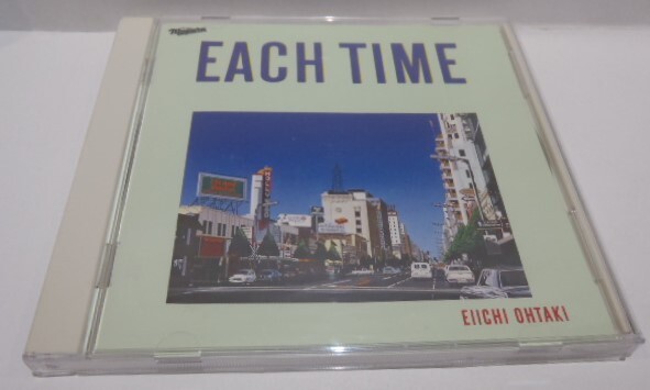 旧規格 89年盤 CD　大滝詠一　EACH TIME　イーチ・タイム　NIAGARA 27DH 5303_画像2