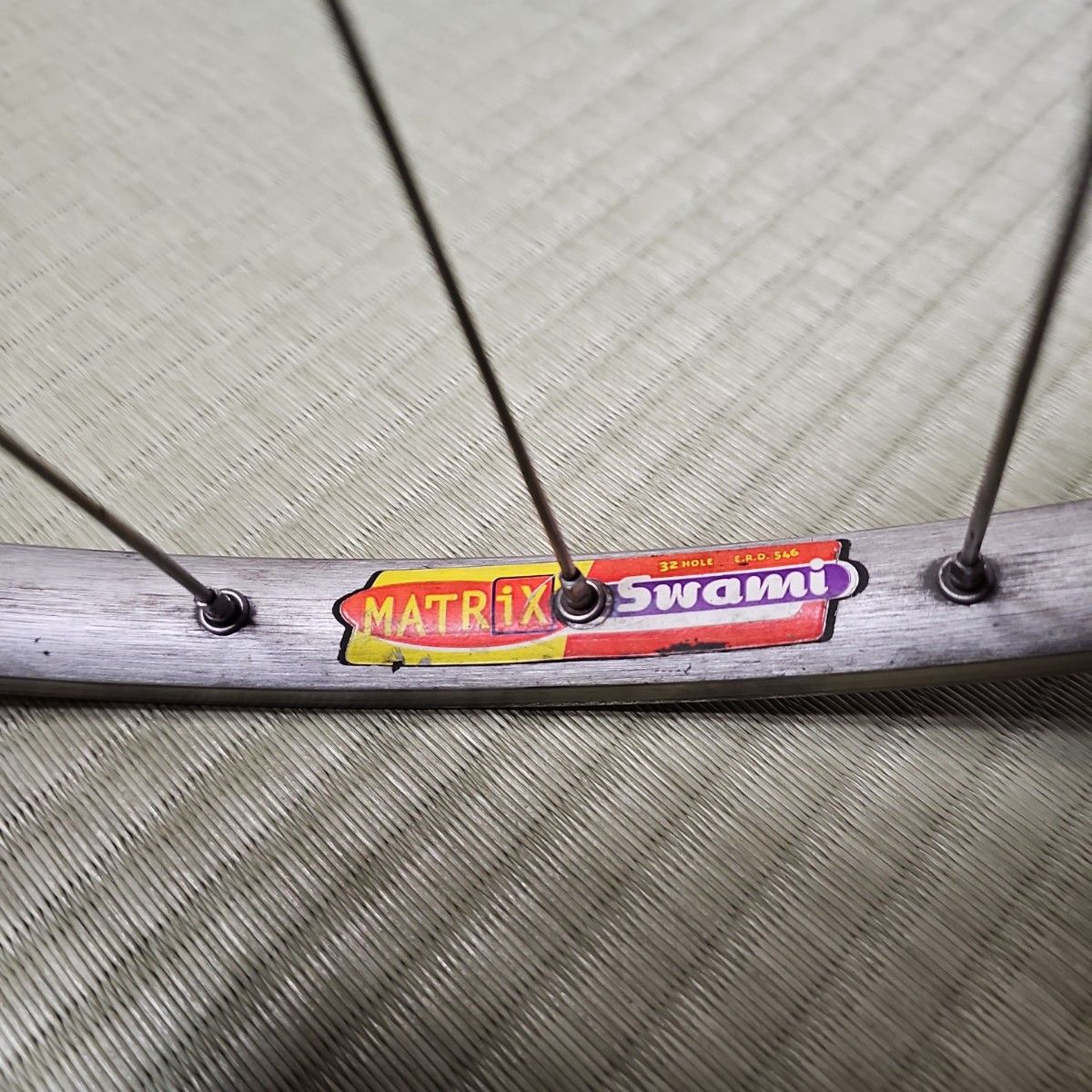 【平成レトロ/1990年代後半?】SHIMANO製品 自転車ホイール