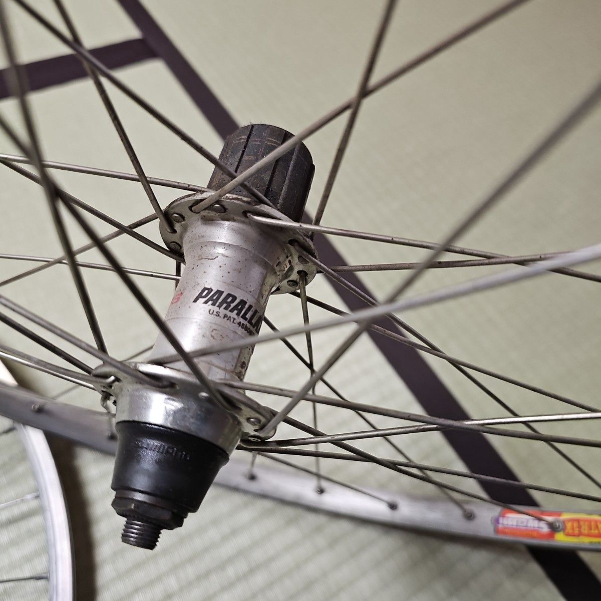 【平成レトロ/1990年代後半?】SHIMANO製品 自転車ホイール