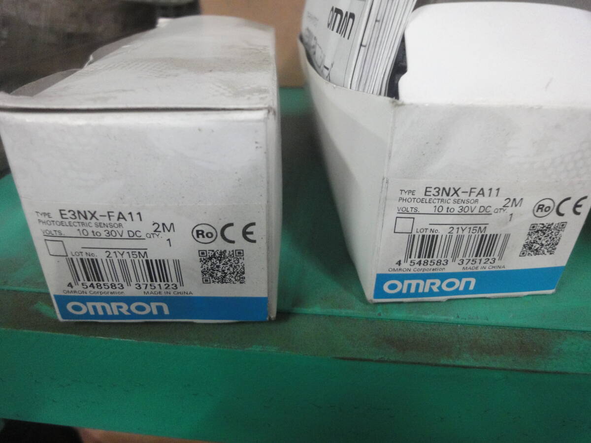 OMRON 光電センサー　ファイバーセンE3NX-FA11　新品2個　セット　_画像2
