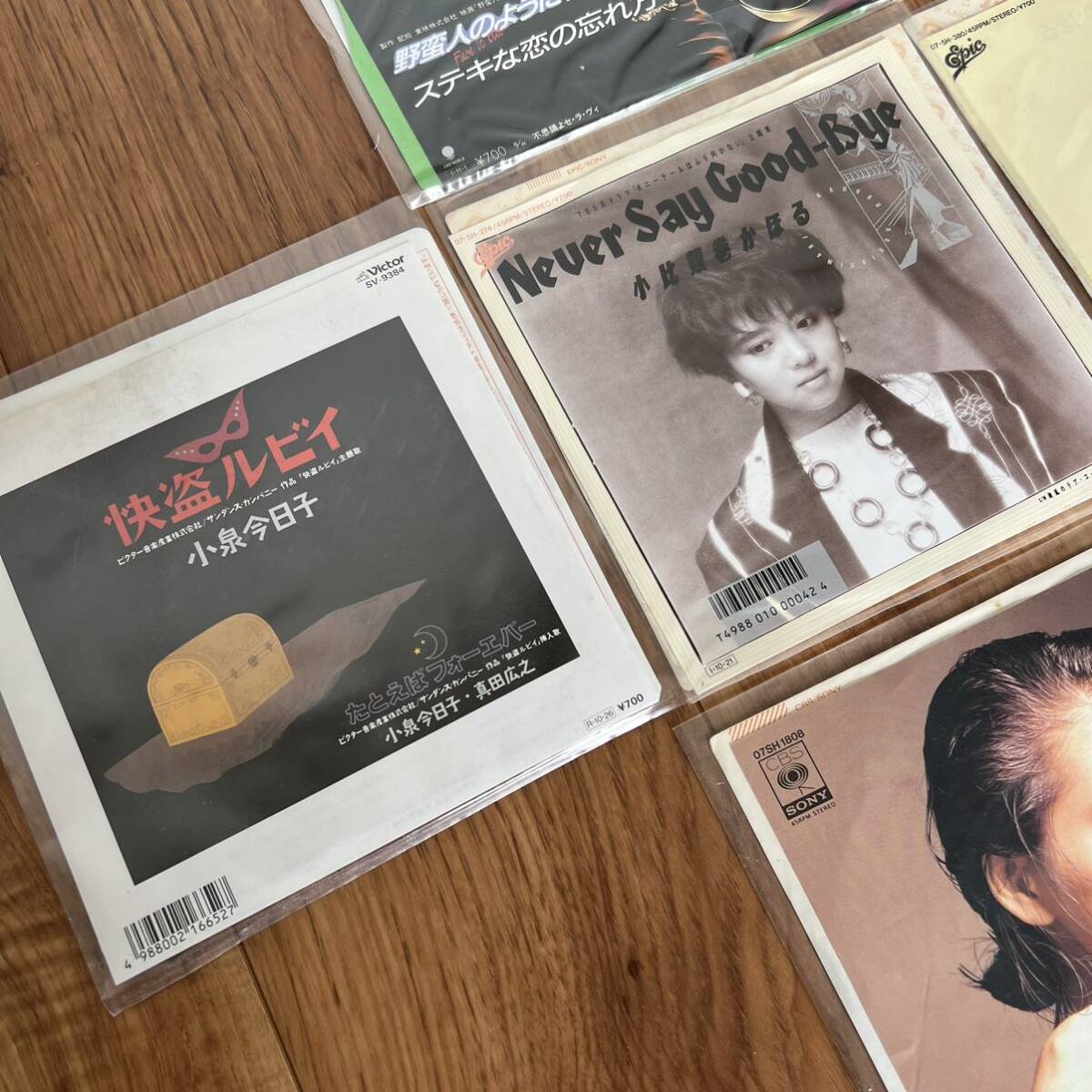 1 レコード　歌謡曲 邦楽 レトロ　小泉今日子　小比類巻かほる　鮎川いずみ　菊池桃子　薬師丸ひろ子　国生さゆり　石井明美　男女7人物語_画像2