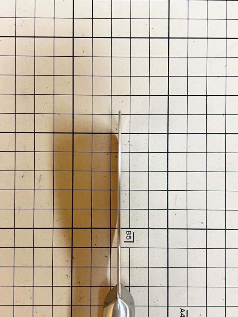 ②ステンレス製　シーリング　コーキング　ヘラ　金ベラ