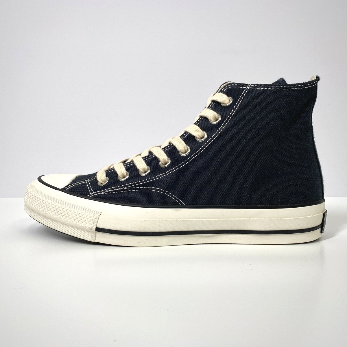 【27.5cm 新品同様】CONVERSE ADDICT CHUCK TAYLOR CANVAS HI チャックテイラー キャンバス ハイ ブラック 黒 コンバース アディクト_画像4