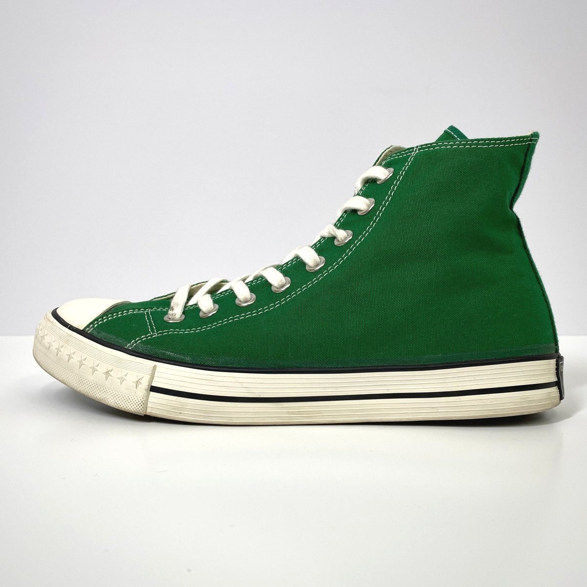 【27.5cm】CONVERSE ADDICT COACH CANVAS HI コーチ キャンバス ハイ グリーン 緑 ハイカットスニーカー コンバース アディクト_画像3