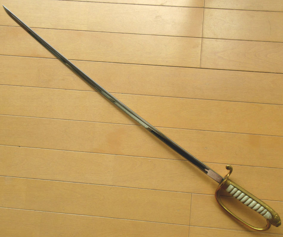 旧日本軍 海軍 儀礼刀 レプリカ 日刀製 模造刀 軍刀_画像8