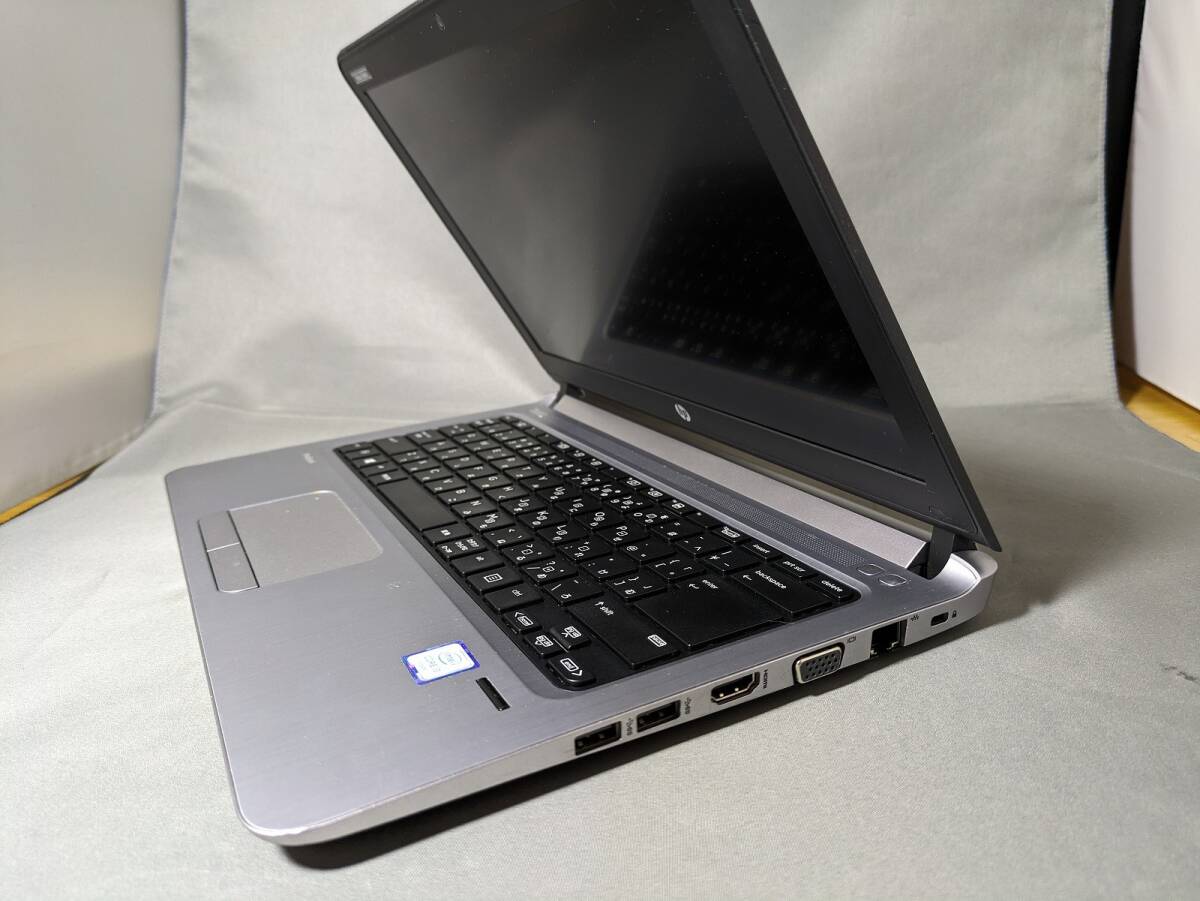 #19【中古PC】HP ProBook 430 G3（CPU i3-6100U / メモリ 8GB / SSD 120GB）_画像6