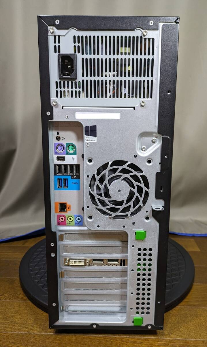 #21【中古PC】HP Z420 Workstation （水冷式静音ワークステーションPC SSD 500GB、メモリ32GB、グラボ Nvidia Quadro K2000）の画像3