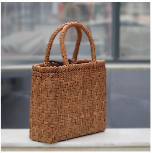  new goods worker handmade mountain .. basket bag hand-knitted mountain ... bag basket cane basket 