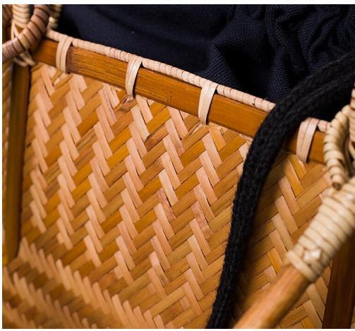  новый товар * бамбук плетеный сумка бамбук умение .. бамбук сборник . бардачок . ручная сумочка бамбук товар 
