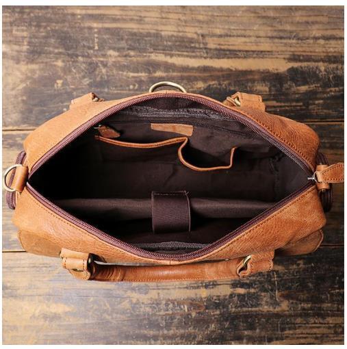  new arrival * men's bag tote bag business bag shoulder bag high capacity cow leather diagonal .. attaching leather waterproof 