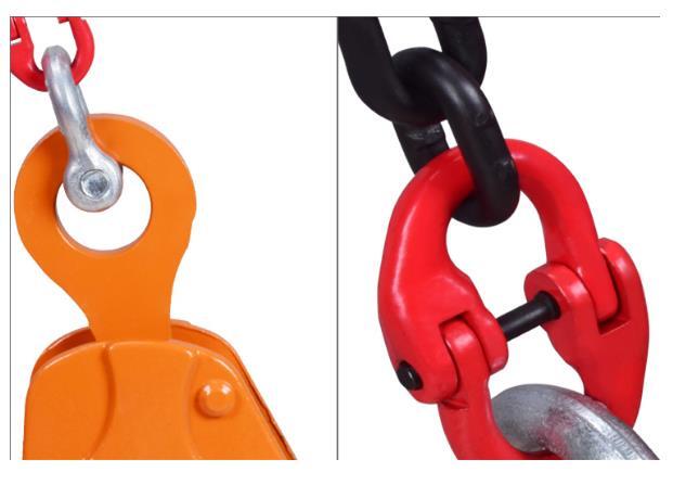  new arrival * length hanging clamp chain sling super tool 2 point hanging use load 1t manganese steel alloy steel 1m length .. for hanging weight up 