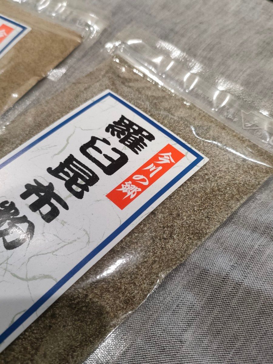 羅臼昆布粉１００ｇ×煮干しパウダー８０ｇ