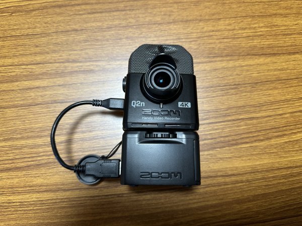 ZOOM ズーム Q2n-4K ハンディビデオレコーダー バッテリーパック付の画像5