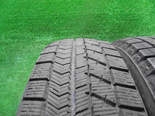 5EX502CB2 ) 送料無料 155/65R14 ブリヂストン ブリザックVRX 14インチスタッドレスタイヤ4本セット 2020年製_画像2