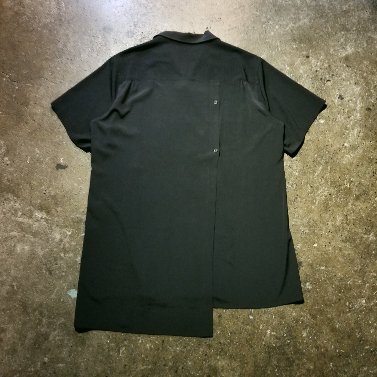 Yohji Yamamoto POUR HOMME 23ss レイヤードシャツ 半袖 2023ss ヨウジヤマモトプールオムの画像2