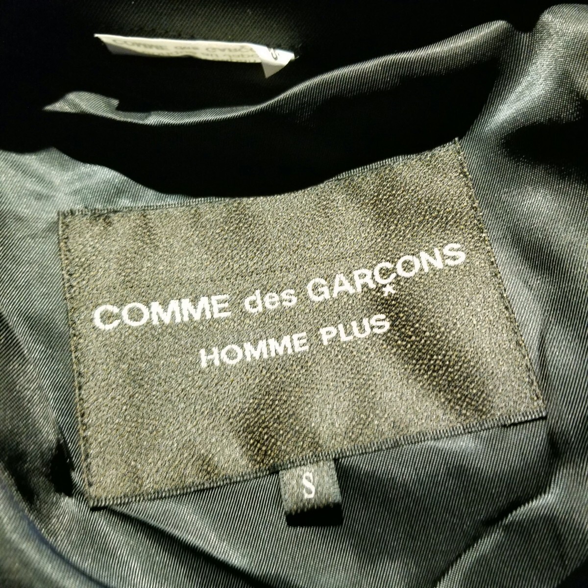 COMME des GARCONS HOMME PLUS 23ss ウールギャバジップデザインコート 2023ss AD2022 コムデギャルソンオムプリュス_画像4