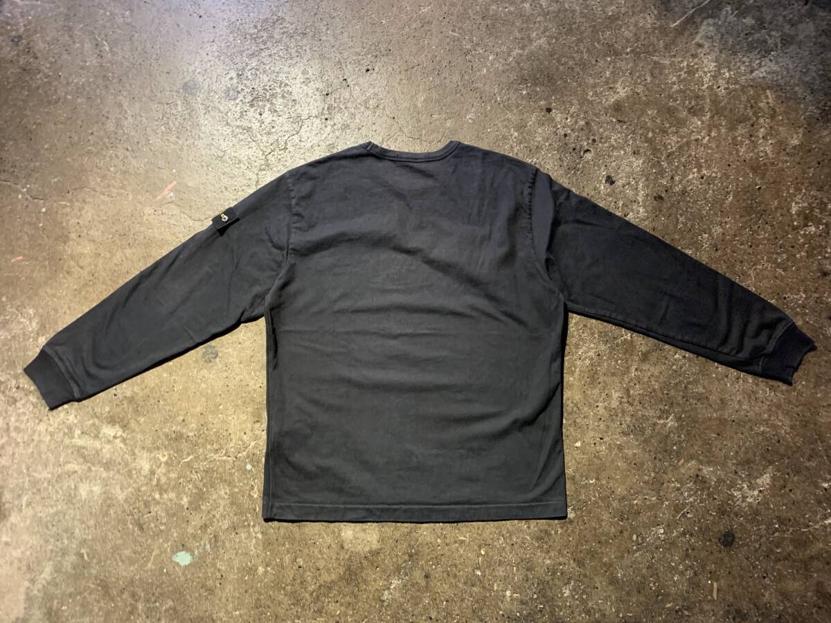 STONE ISLAND GAUZED COTTON JERSEY 751564450 ストーンアイランド_画像3