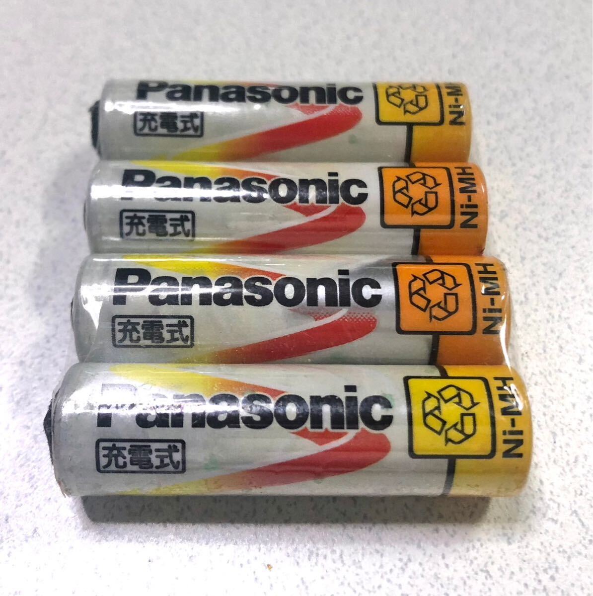 unopened Panasonic Panasonic single 3 shape 4 pcs set rechargeable Nickel-Metal Hydride battery 1.2V min 2400mAh HHR-3XPS height capacity type anonymity delivery free shipping 