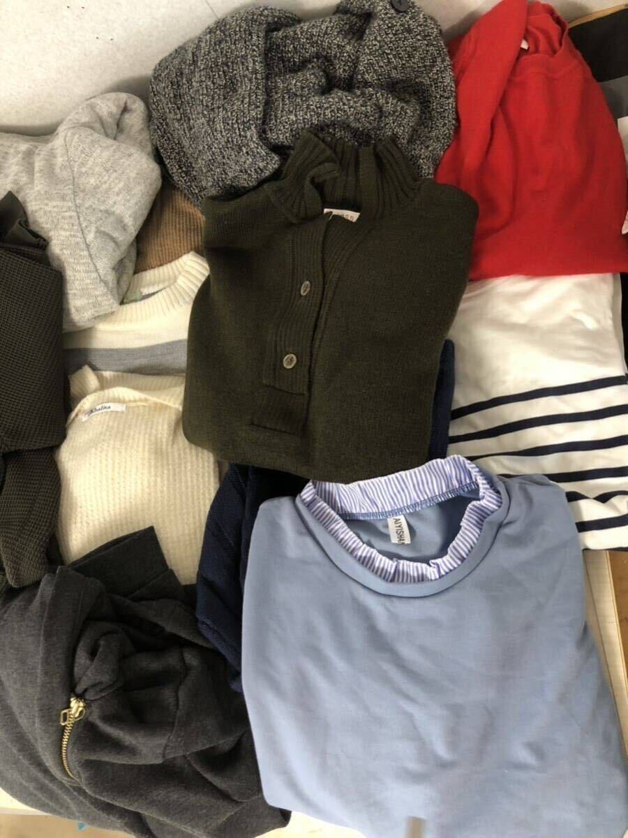 レディース トップス まとめ 41枚 カーディガン ニット 古着 POLO ポロ champion チャンピオン M L UNIQLO ZARA ザラ nico and murua E16S_画像2