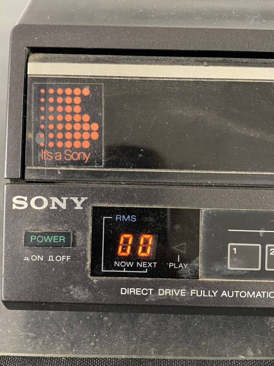 SONY ソニー PS-FL770 フルオートレコードプレイヤー 通電確認済 現状品 E21N_画像2