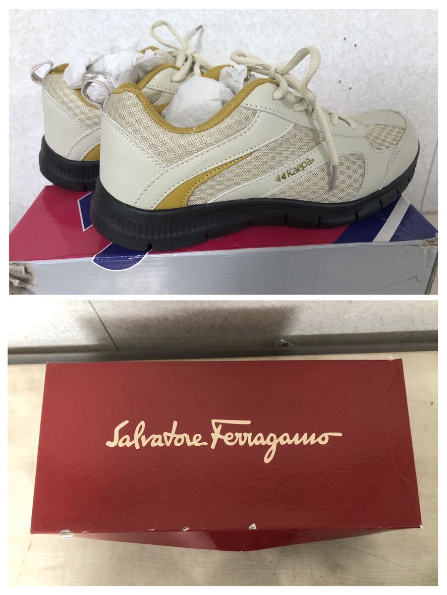 レディース 靴 まとめ 10点 Feragamo？ le coq sportif adidas アディダス YSL？ FURLA フルラ パンプス シューズ サンダル 訳ありE10S_画像5