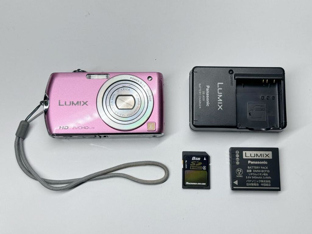  рабочее состояние подтверждено . Panasonic DMC-FX70 компактный цифровой фотоаппарат 