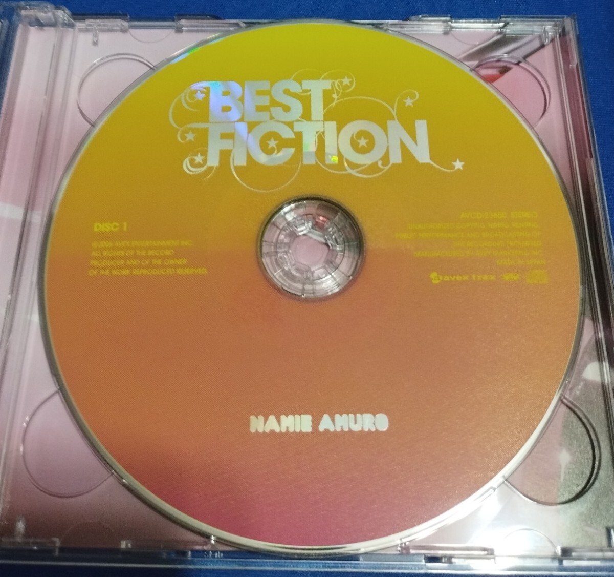 安室奈美恵 BEST FICTIONジャケットA CD17曲 DVD17曲_画像3