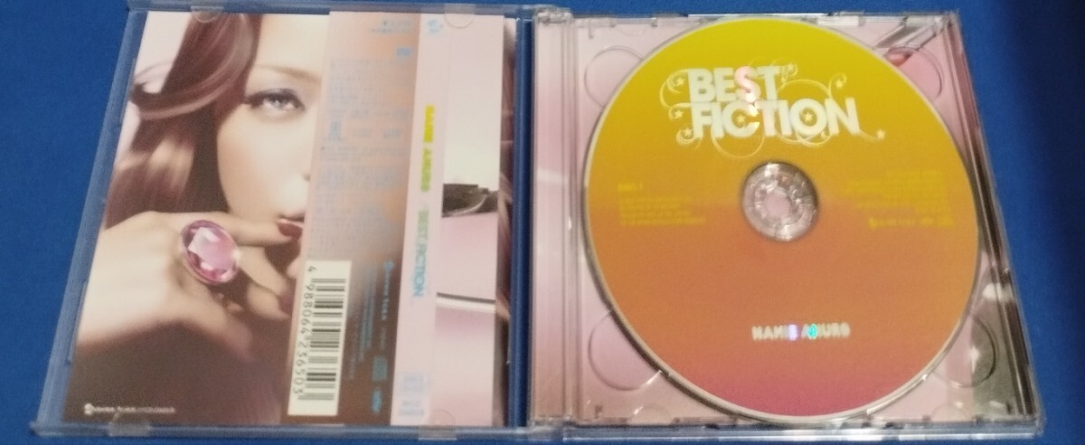 安室奈美恵 BEST FICTIONジャケットA CD17曲 DVD17曲_画像2