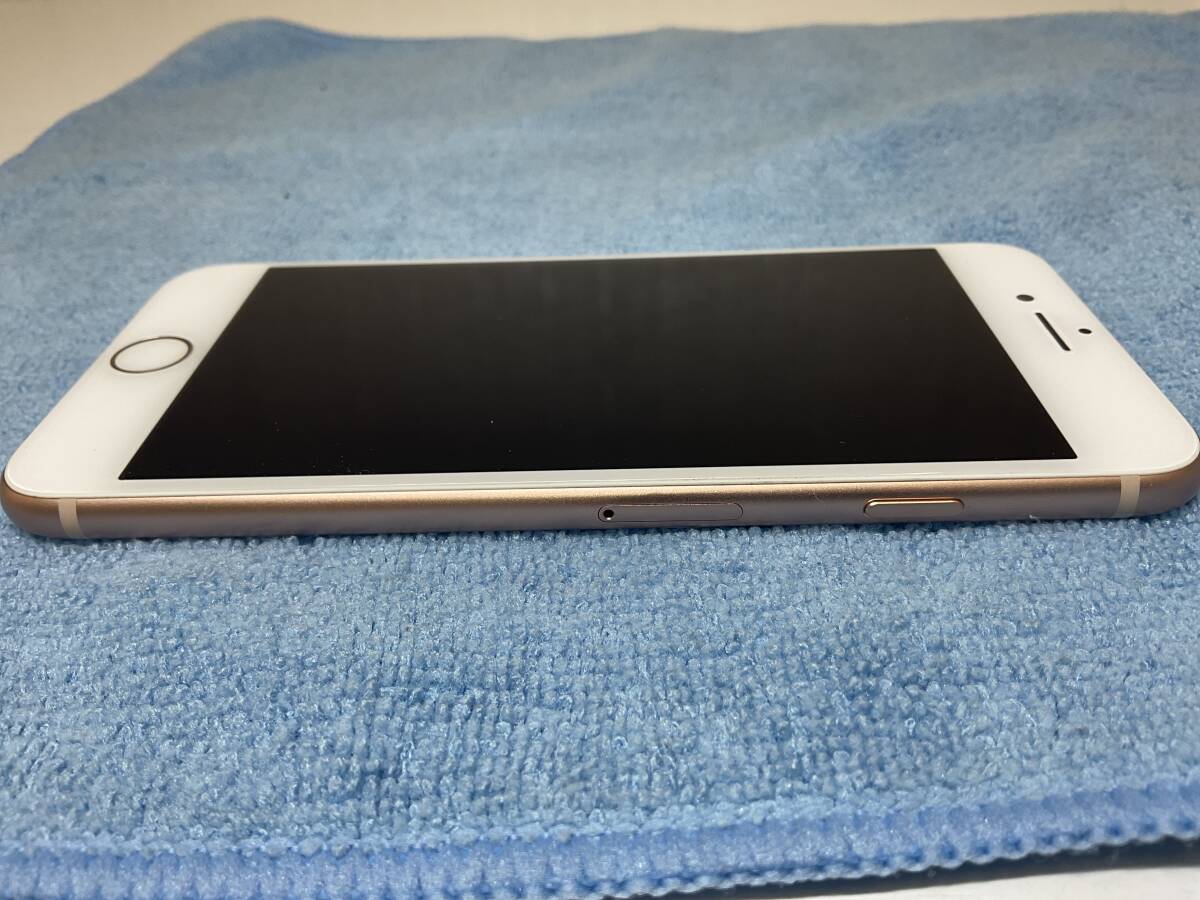 中古スマホ　iPhone8 MQ7A2J/A 64GB ピンク　ネットワーク制限◯（KDDI）　SIMロックあり　バッテリー容量93％　【5890】_画像6