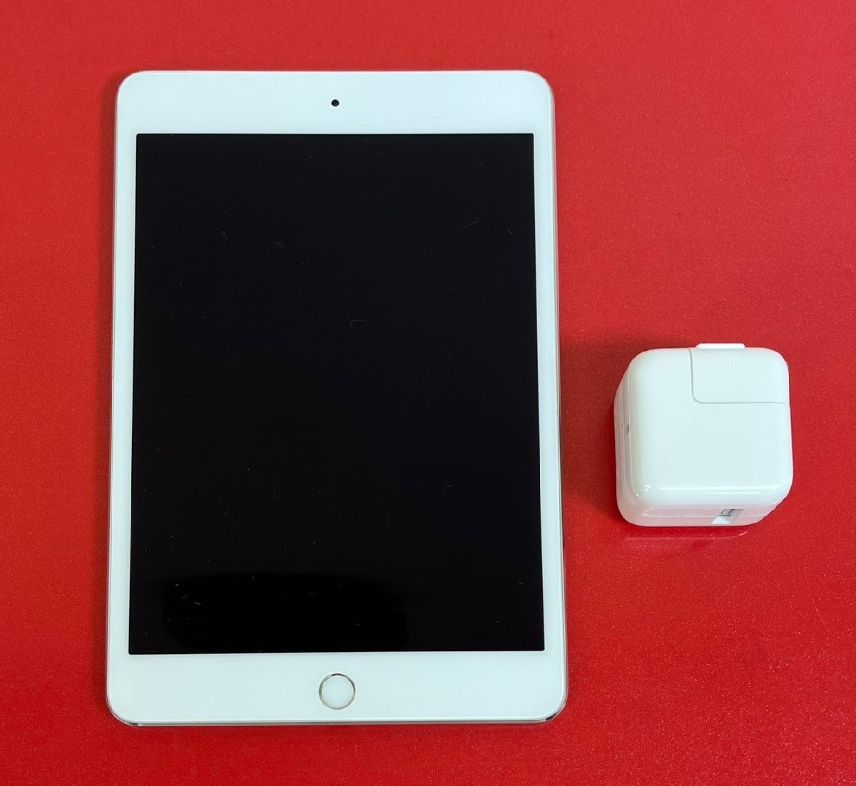 1円～ Apple iPad mini 4 / Wi-Fi + Cellularモデル / 128GB / シルバー/ iOS 15.8 / 7.9型 (2048×1536) / A1550 / バッテリー89%の画像9