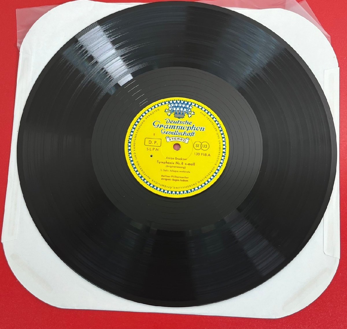 【レコードコレクター放出品】 LP ヨッフム ブルックナー 交響曲 第8番 ハ短調 独盤 グラモフォンの画像5