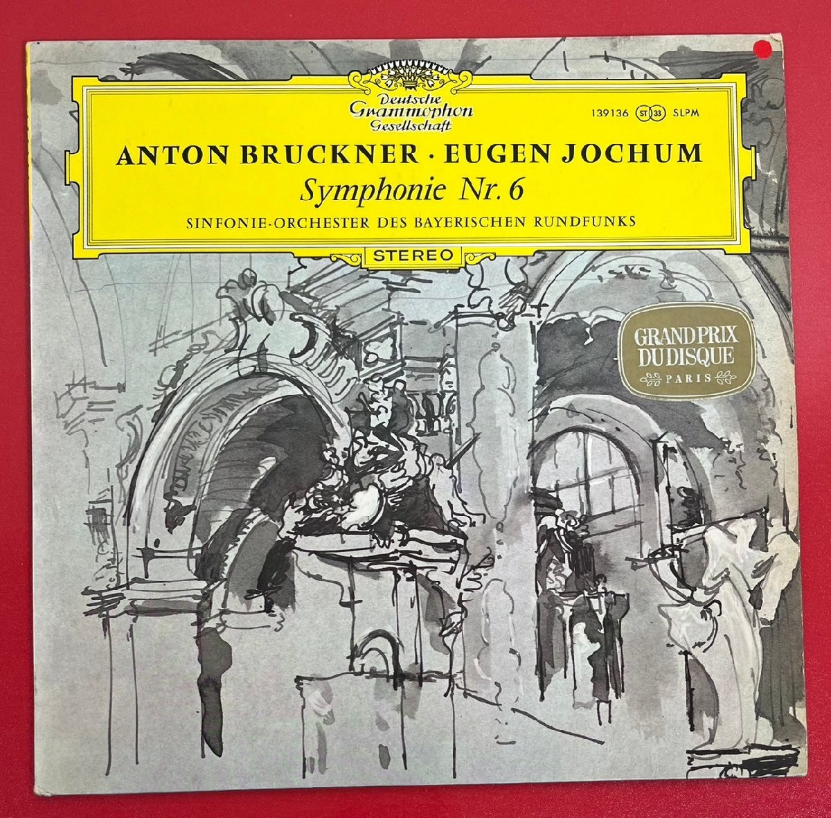 【レコードコレクター放出品】 LP ヨッフム ブルックナー 交響曲 第6番 独盤 グラモフォンの画像1
